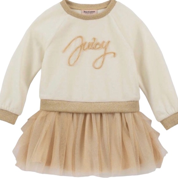 JUICY COUTURE Drop-Waist Tulle Dress - Picture 5 of 8